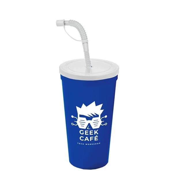 Garyline® Sport Sipper Cup with Straw Lid - 24 oz.... from ASI 40480 Koozie Group