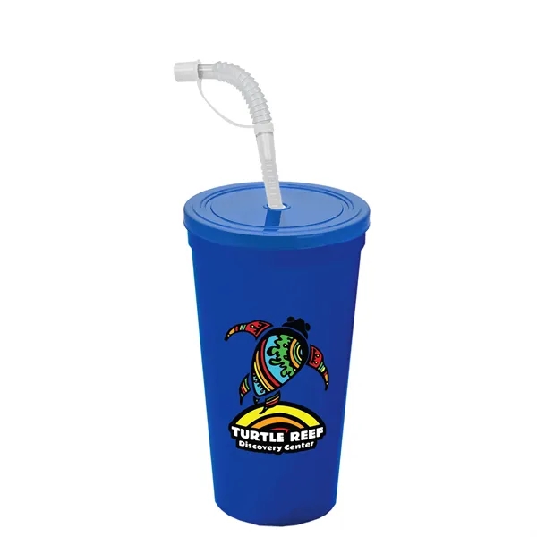 Garyline® Sport Sipper Cup with Straw Lid - 24 oz.... from ASI 40480 Koozie Group