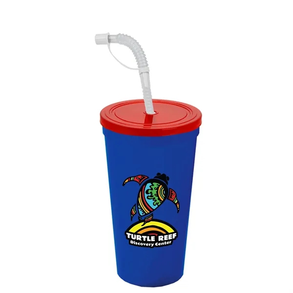 Garyline® Sport Sipper Cup with Straw Lid - 24 oz.... from ASI 40480 Koozie Group