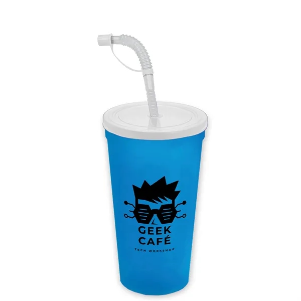 Garyline® Sport Sipper Cup with Straw Lid - 24 oz.... from ASI 40480 Koozie Group