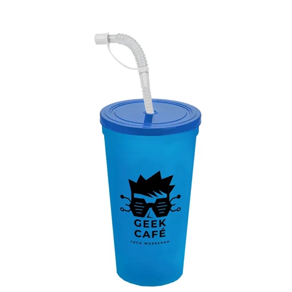 Garyline® Sport Sipper Cup with Straw Lid - 24 oz.... from ASI 40480 Koozie Group