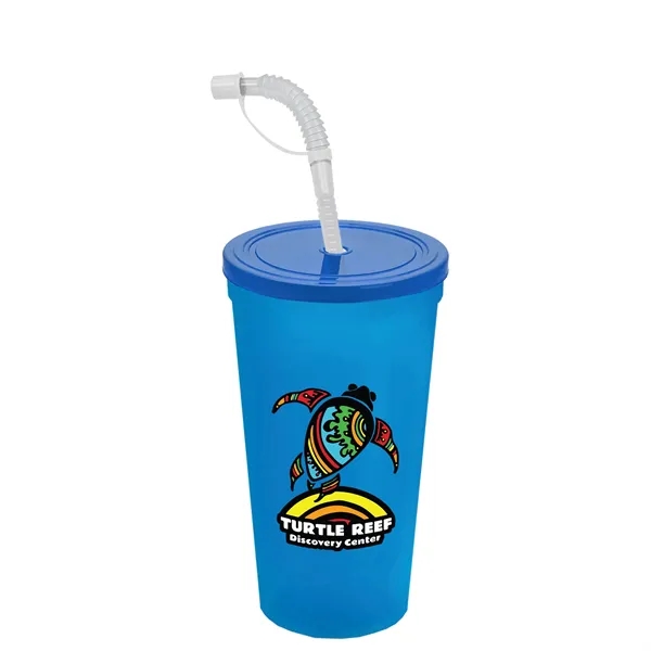 Garyline® Sport Sipper Cup with Straw Lid - 24 oz.... from ASI 40480 Koozie Group