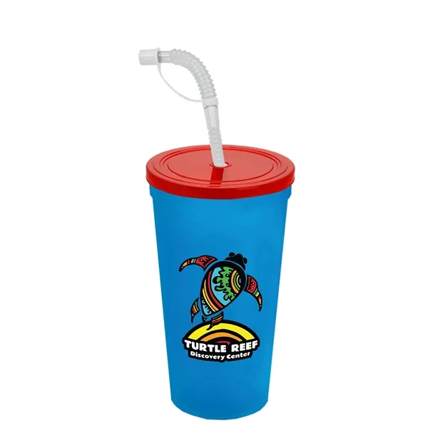 Garyline® Sport Sipper Cup with Straw Lid - 24 oz.... from ASI 40480 Koozie Group