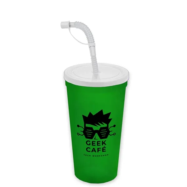 Garyline® Sport Sipper Cup with Straw Lid - 24 oz.... from ASI 40480 Koozie Group