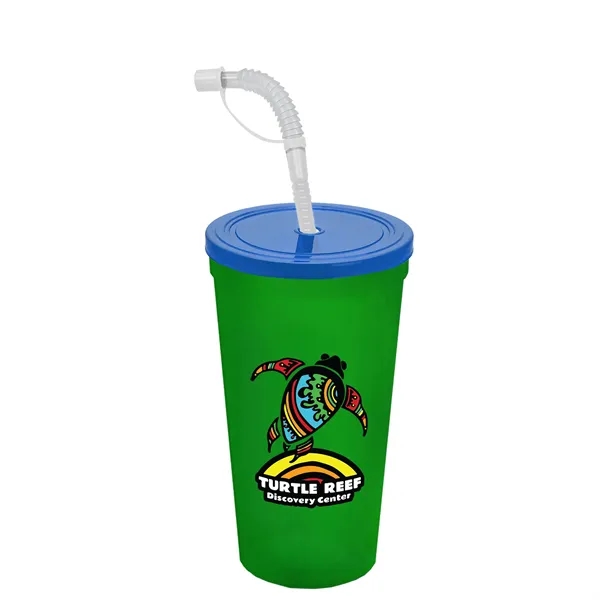 Garyline® Sport Sipper Cup with Straw Lid - 24 oz.... from ASI 40480 Koozie Group
