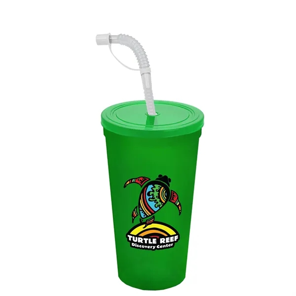 Garyline® Sport Sipper Cup with Straw Lid - 24 oz.... from ASI 40480 Koozie Group