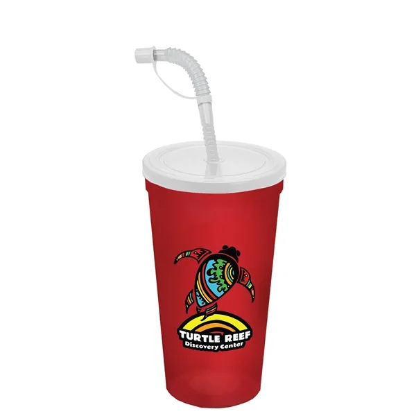 Garyline® Sport Sipper Cup with Straw Lid - 24 oz.... from ASI 40480 Koozie Group