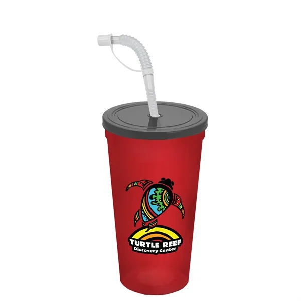 Garyline® Sport Sipper Cup with Straw Lid - 24 oz.... from ASI 40480 Koozie Group