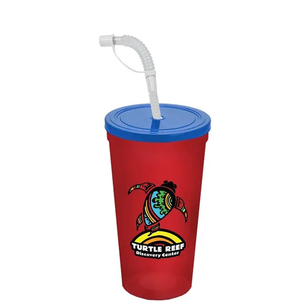 Garyline® Sport Sipper Cup with Straw Lid - 24 oz.... from ASI 40480 Koozie Group