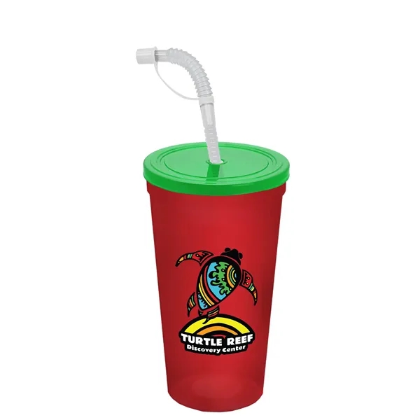Garyline® Sport Sipper Cup with Straw Lid - 24 oz.... from ASI 40480 Koozie Group