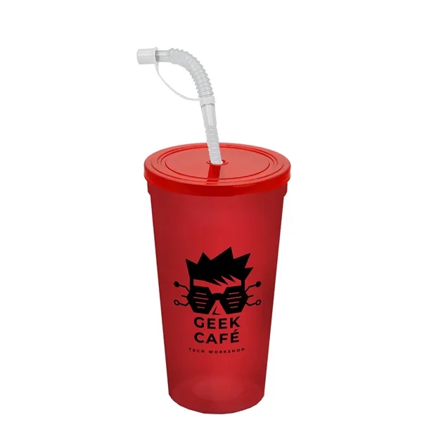 Garyline® Sport Sipper Cup with Straw Lid - 24 oz.... from ASI 40480 Koozie Group