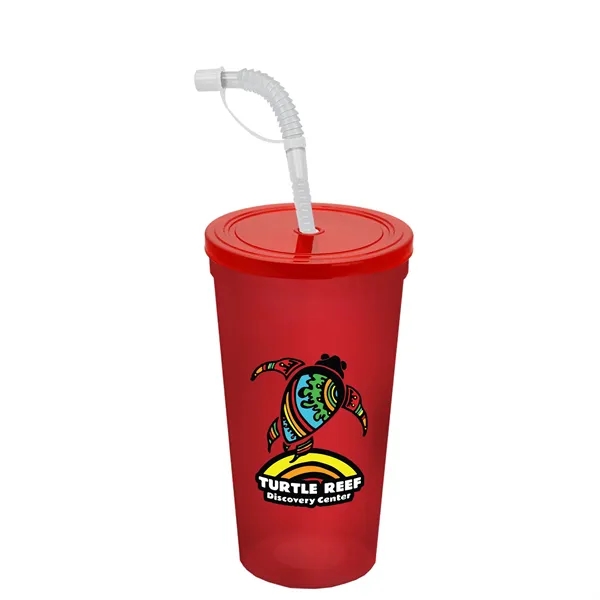 Garyline® Sport Sipper Cup with Straw Lid - 24 oz.... from ASI 40480 Koozie Group