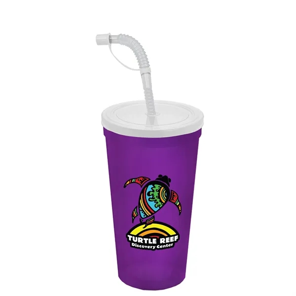 Garyline® Sport Sipper Cup with Straw Lid - 24 oz.... from ASI 40480 Koozie Group