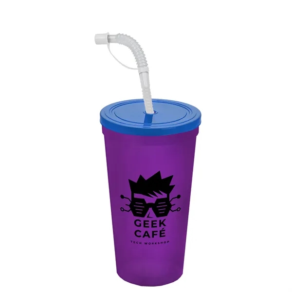 Garyline® Sport Sipper Cup with Straw Lid - 24 oz.... from ASI 40480 Koozie Group