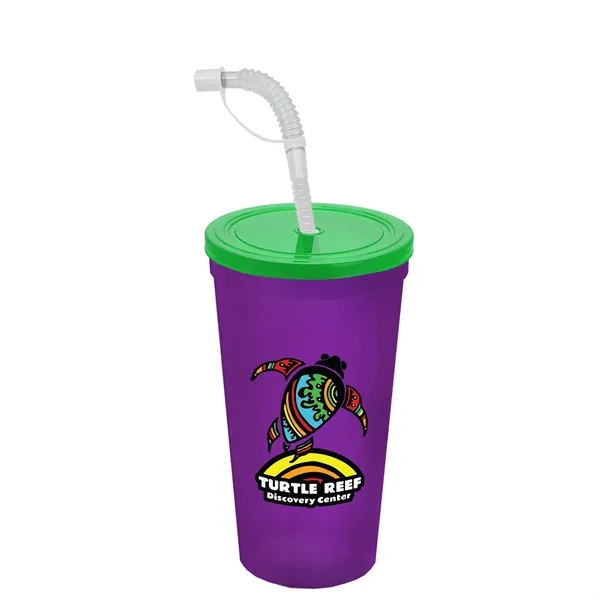 Garyline® Sport Sipper Cup with Straw Lid - 24 oz.... from ASI 40480 Koozie Group