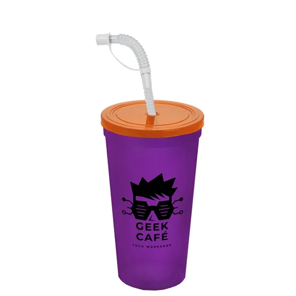 Garyline® Sport Sipper Cup with Straw Lid - 24 oz.... from ASI 40480 Koozie Group