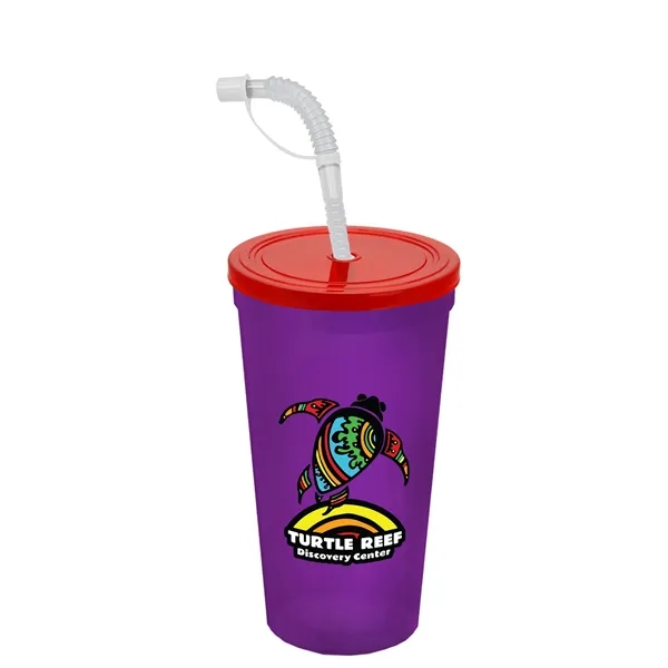 Garyline® Sport Sipper Cup with Straw Lid - 24 oz.... from ASI 40480 Koozie Group