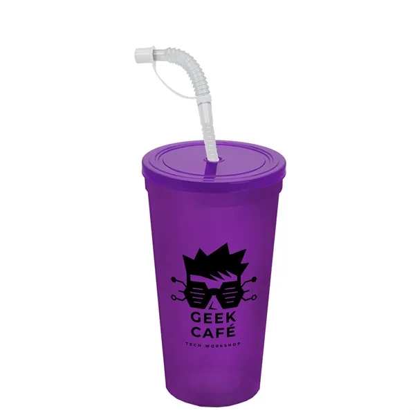 Garyline® Sport Sipper Cup with Straw Lid - 24 oz.... from ASI 40480 Koozie Group