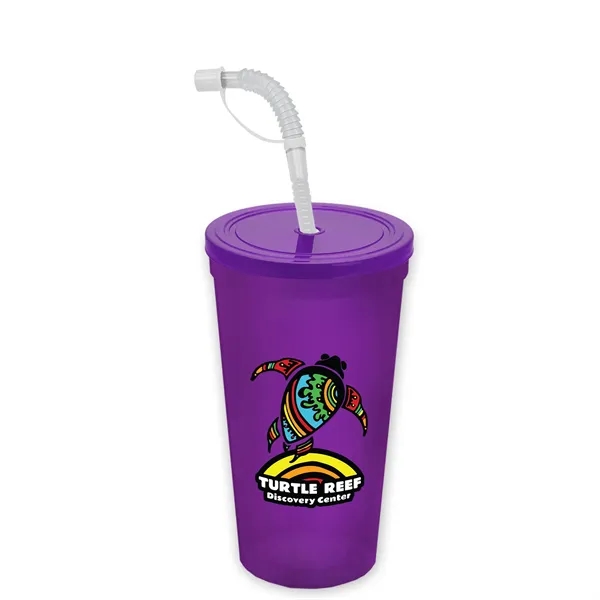 Garyline® Sport Sipper Cup with Straw Lid - 24 oz.... from ASI 40480 Koozie Group