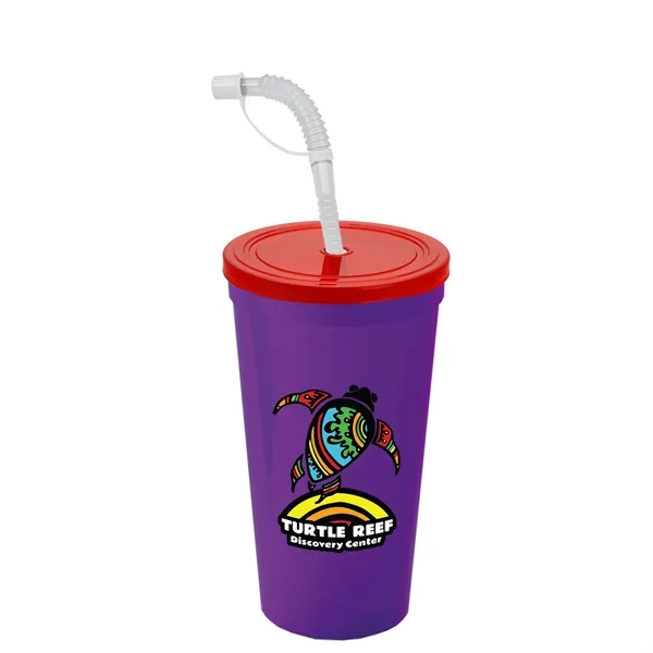 Garyline® Sport Sipper Cup with Straw Lid - 24 oz.... from ASI 40480 Koozie Group