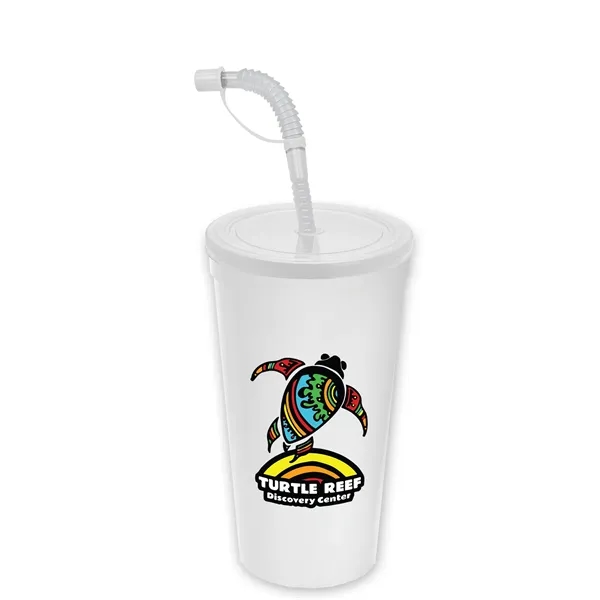 Garyline® Sport Sipper Cup with Straw Lid - 24 oz.... from ASI 40480 Koozie Group