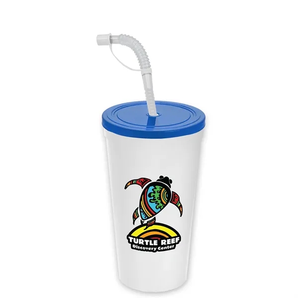 Garyline® Sport Sipper Cup with Straw Lid - 24 oz.... from ASI 40480 Koozie Group