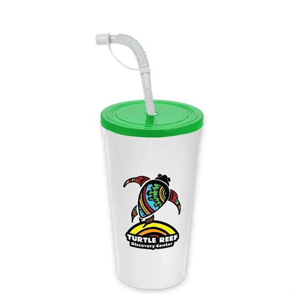 Garyline® Sport Sipper Cup with Straw Lid - 24 oz.... from ASI 40480 Koozie Group
