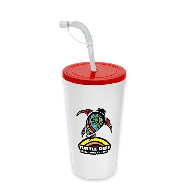 Garyline® Sport Sipper Cup with Straw Lid - 24 oz.... from ASI 40480 Koozie Group