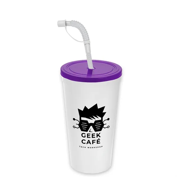 Garyline® Sport Sipper Cup with Straw Lid - 24 oz.... from ASI 40480 Koozie Group