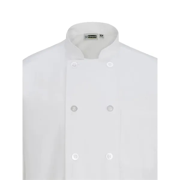 Edwards Industries - Unisex Long Sleeve Mesh Back Chef Coat... from ASI 86018 Scrub Authority / Uniform Stores