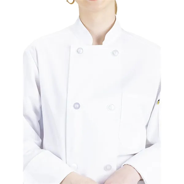 Edwards Industries - Unisex Casual 8-Button Chef Coat... from ASI 86018 Scrub Authority / Uniform Stores
