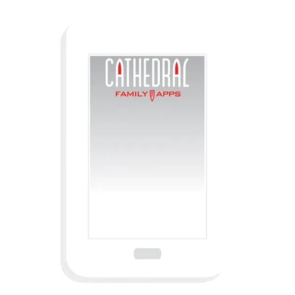 Souvenir® Sticky Note™ 4" x 3" Die Cut Pad, 25 sheet... from ASI 40480 Koozie Group