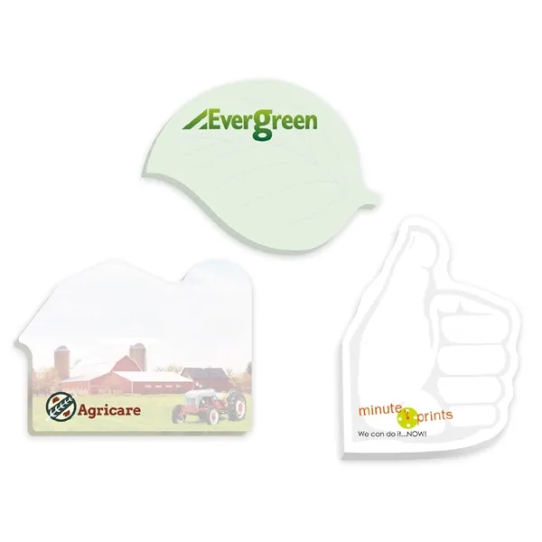 Souvenir® Sticky Note™ 4" x 3" Die Cut Pad, 50 sheet... from ASI 40480 Koozie Group