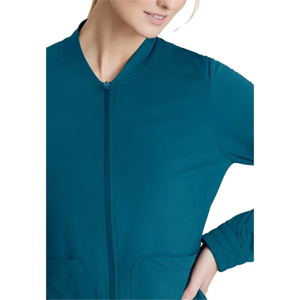 Barco Skechers Slip-Ins SKW919 Scrub Jacket... from ASI 86018 Scrub Authority / Uniform Stores