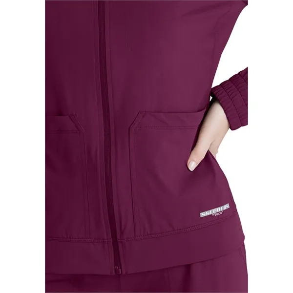 Barco Skechers Slip-Ins SKW919 Scrub Jacket... from ASI 86018 Scrub Authority / Uniform Stores