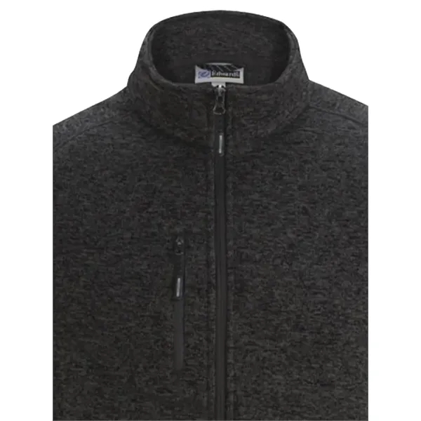 Edwards Layering - Men's Knit Fleece Jacket... from ASI 86018 Scrub Authority / Uniform Stores