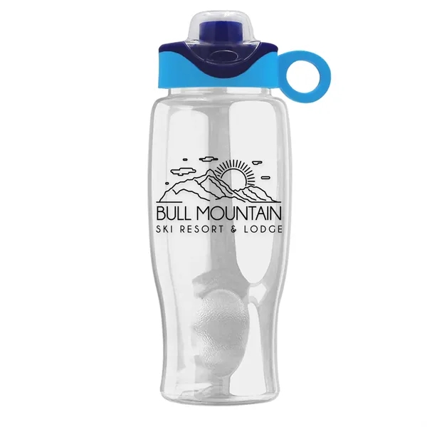 Garyline® Poly+ Bottle with Two-Tone Drink-Thru Lid with ...... from ASI 40480 Koozie Group