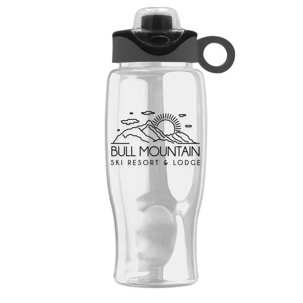 Garyline® Poly+ Bottle with Two-Tone Drink-Thru Lid with ...... from ASI 40480 Koozie Group