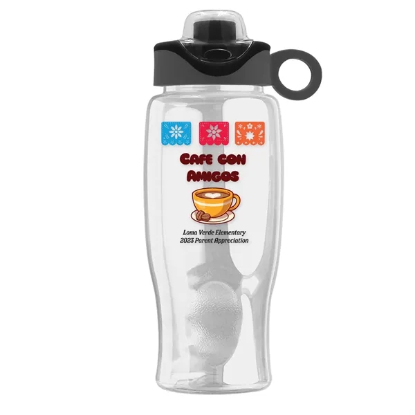 Garyline® Poly+ Bottle with Two-Tone Drink-Thru Lid with ...... from ASI 40480 Koozie Group