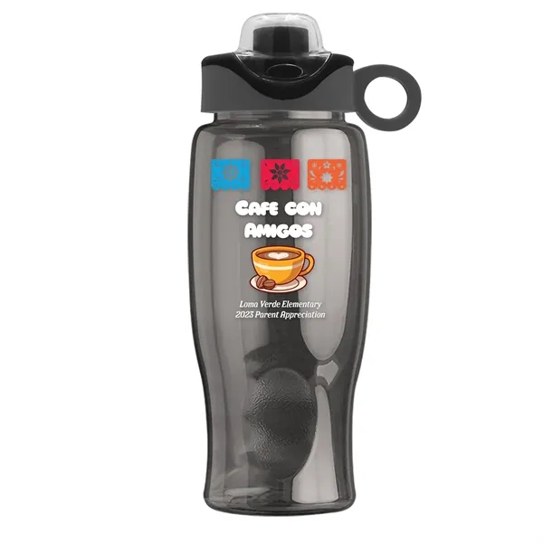 Garyline® Poly+ Bottle with Two-Tone Drink-Thru Lid with ...... from ASI 40480 Koozie Group