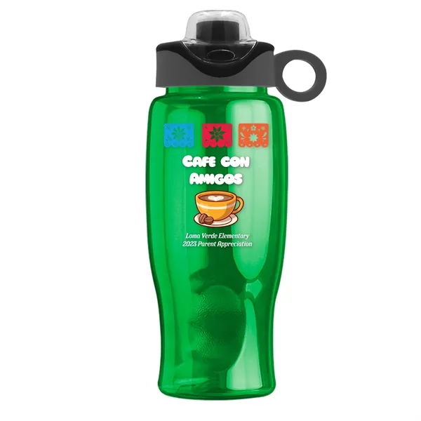 Garyline® Poly+ Bottle with Two-Tone Drink-Thru Lid with ...... from ASI 40480 Koozie Group