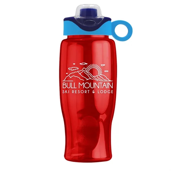 Garyline® Poly+ Bottle with Two-Tone Drink-Thru Lid with ...... from ASI 40480 Koozie Group