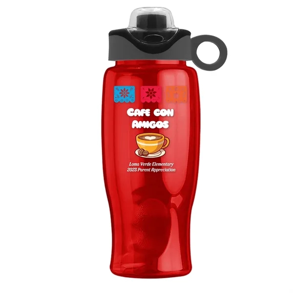 Garyline® Poly+ Bottle with Two-Tone Drink-Thru Lid with ...... from ASI 40480 Koozie Group