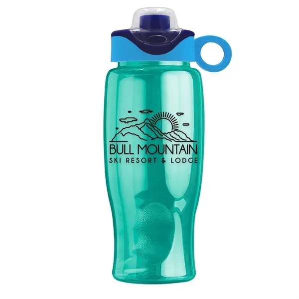 Garyline® Poly+ Bottle with Two-Tone Drink-Thru Lid with ...... from ASI 40480 Koozie Group