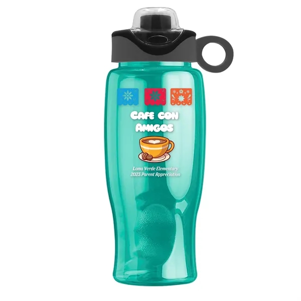 Garyline® Poly+ Bottle with Two-Tone Drink-Thru Lid with ...... from ASI 40480 Koozie Group