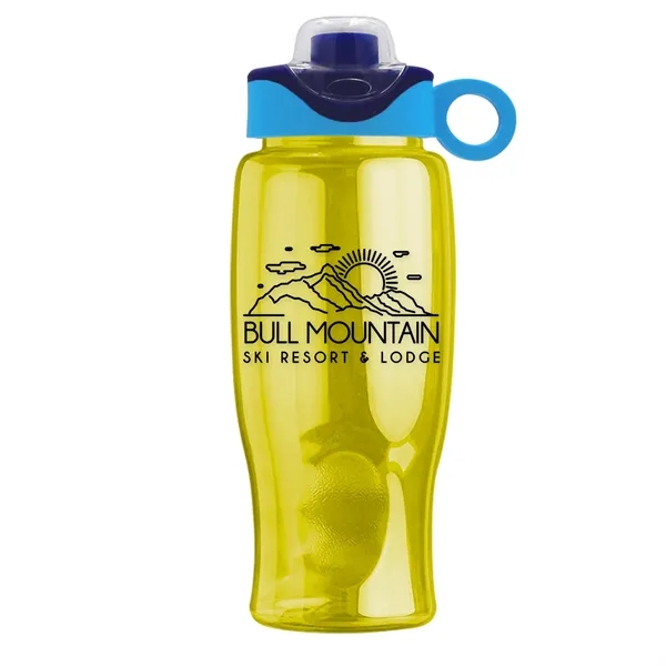 Garyline® Poly+ Bottle with Two-Tone Drink-Thru Lid with ...... from ASI 40480 Koozie Group