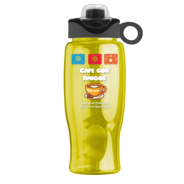 Garyline® Poly+ Bottle with Two-Tone Drink-Thru Lid with ...... from ASI 40480 Koozie Group