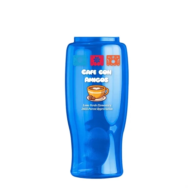 Garyline® Poly+ Bottle with Two-Tone Drink-Thru Lid with ...... from ASI 40480 Koozie Group