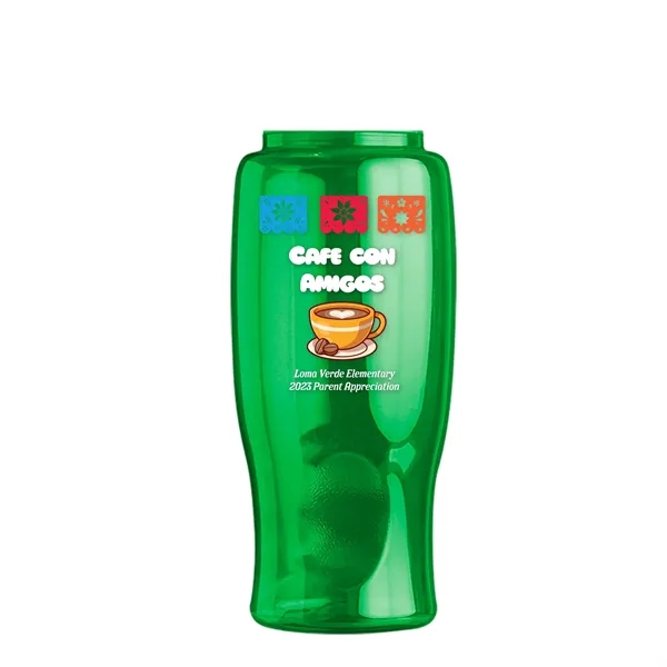 Garyline® Poly+ Bottle with Two-Tone Drink-Thru Lid with ...... from ASI 40480 Koozie Group