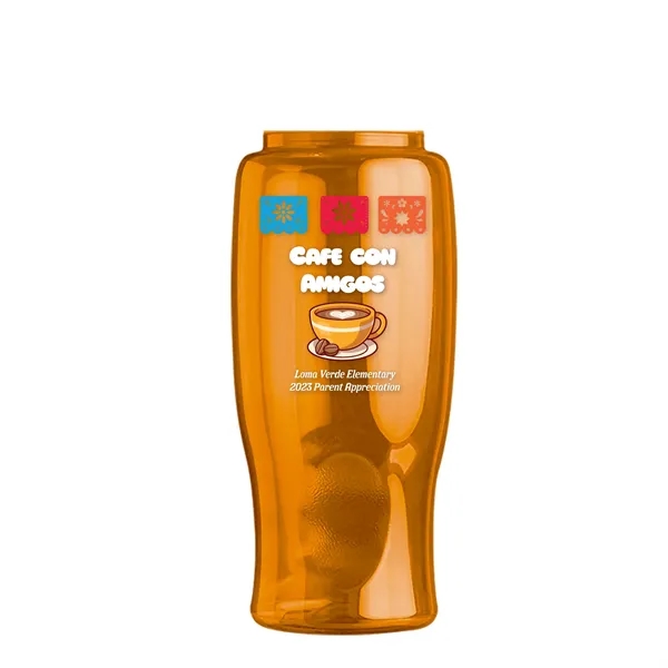 Garyline® Poly+ Bottle with Two-Tone Drink-Thru Lid with ...... from ASI 40480 Koozie Group